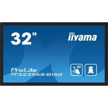 iiyama TF3239AS-B1AG οθόνη υπολογιστή 80 cm (31,5 ίντσες) 1920 x 1080 pixel Full HD LED οθόνη αφής μαύρο