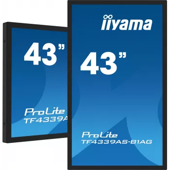 iiyama TF4339AS-B1AG οθόνη υπολογιστή 108 cm (42,5 ίντσες) 3840 x 2160 pixel 4K Ultra HD LED οθόνη αφής μαύρο