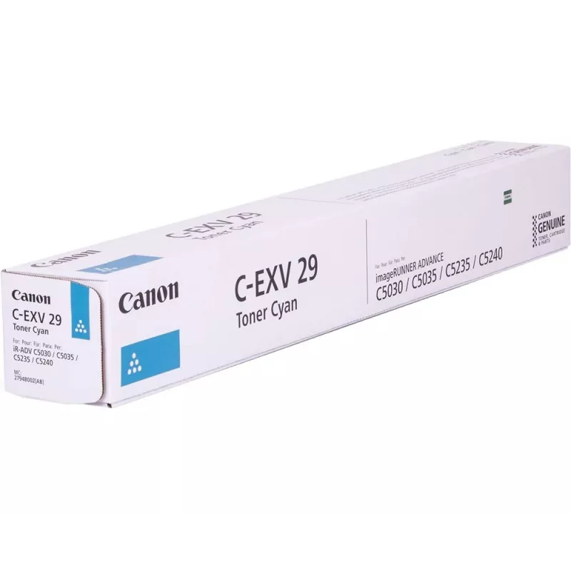 Canon C-EXV29 τόνερ 1 τεμ. γνήσιο κυανό