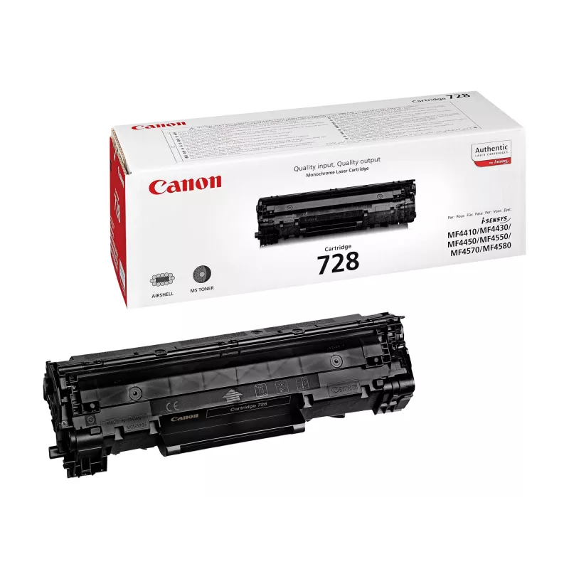 Canon 728 τόνερ, 2100 σελίδες, μαύρο, 1 τεμ.