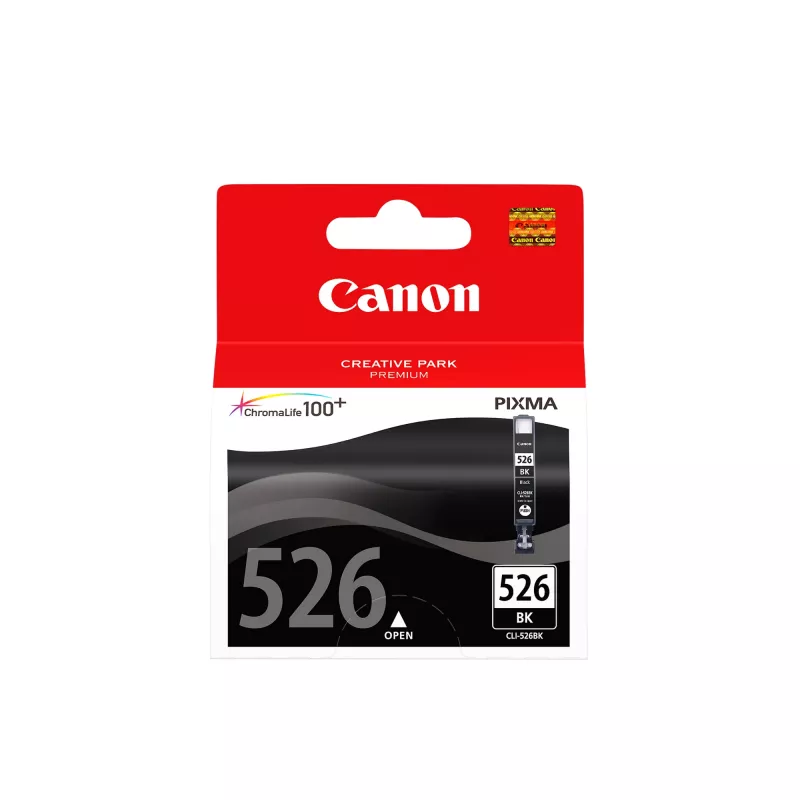Canon CLI-526BK μαύρο μελάνι, μαύρο, μελάνι με βάση pigment, 1 τεμ.