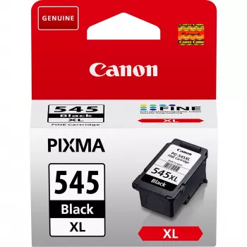 Canon PG-545XL High Yield μαύρο μελάνι, υψηλή (XL) απόδοση, μαύρο, pigment μελάνι, 1 τεμ., 400 σελίδες, ατομική συσκευασία