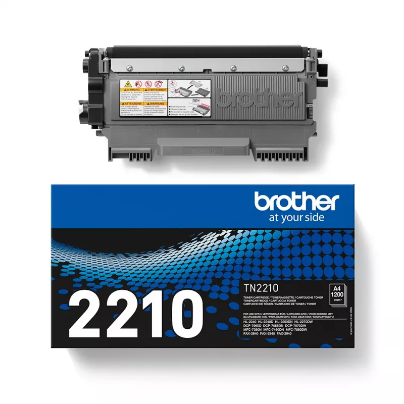 Brother TN-2210 τόνερ 1 τεμ. γνήσιο μαύρο