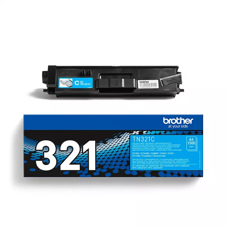 Brother TN-321C Μελανοταινία 1 τεμ. Original Κυανό