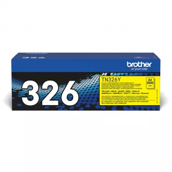 Brother TN-326Y Μελανοταινία 1 τεμ. Original Κίτρινο