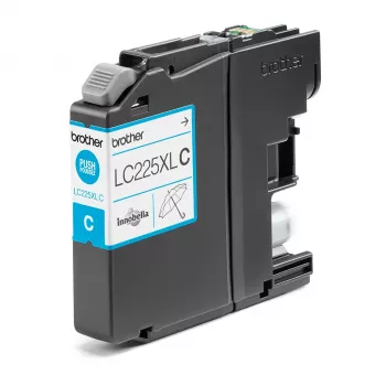 Brother LC225XLC Μελανοδοχείο 1 τεμ. Original Υψηλής Απόδοσης (XL) Κυανό