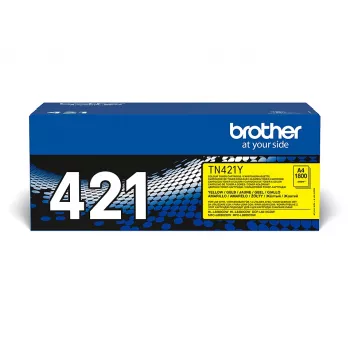 Brother TN-421Y Μελανοταινία 1 τεμ. Original Κίτρινο