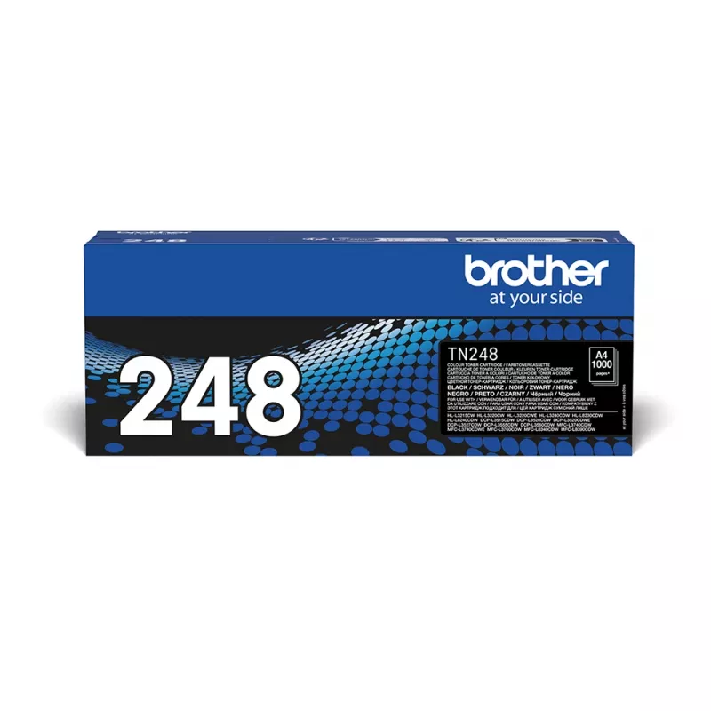 Brother TN-248BK Μελανοταινία 1 τεμ. Original Μαύρο