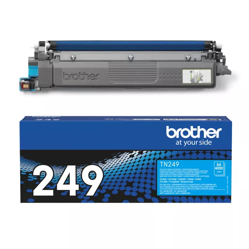 Brother TN-249C τόνερ, 1 τεμ., γνήσιο κυανό