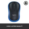 LOGITECH ασύρματο ποντίκι M185 μπλε