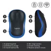 LOGITECH ασύρματο ποντίκι M185 μπλε