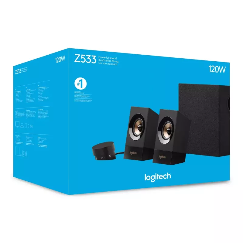 Logitech πολυμεσικά ηχεία z533, 60 W