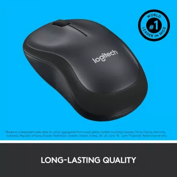 LOGITECH M220 SILENT ασύρματο ποντίκι μαύρο