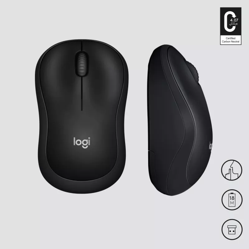 LOGITECH M220 SILENT ασύρματο ποντίκι μαύρο