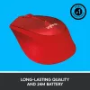 LOGITECH M330 Silent Plus κόκκινο