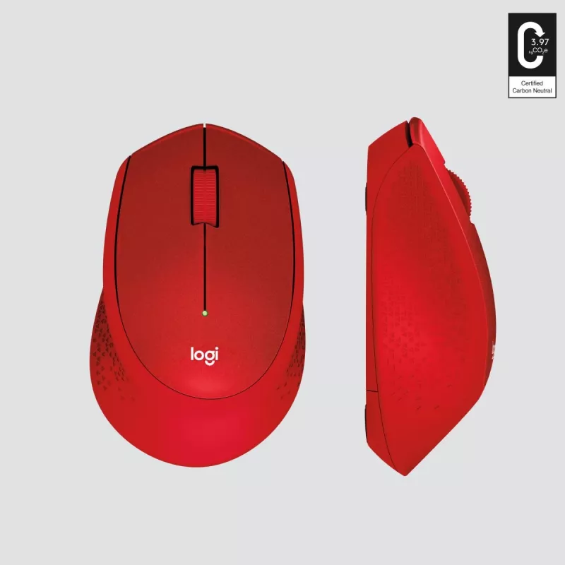 LOGITECH M330 Silent Plus κόκκινο