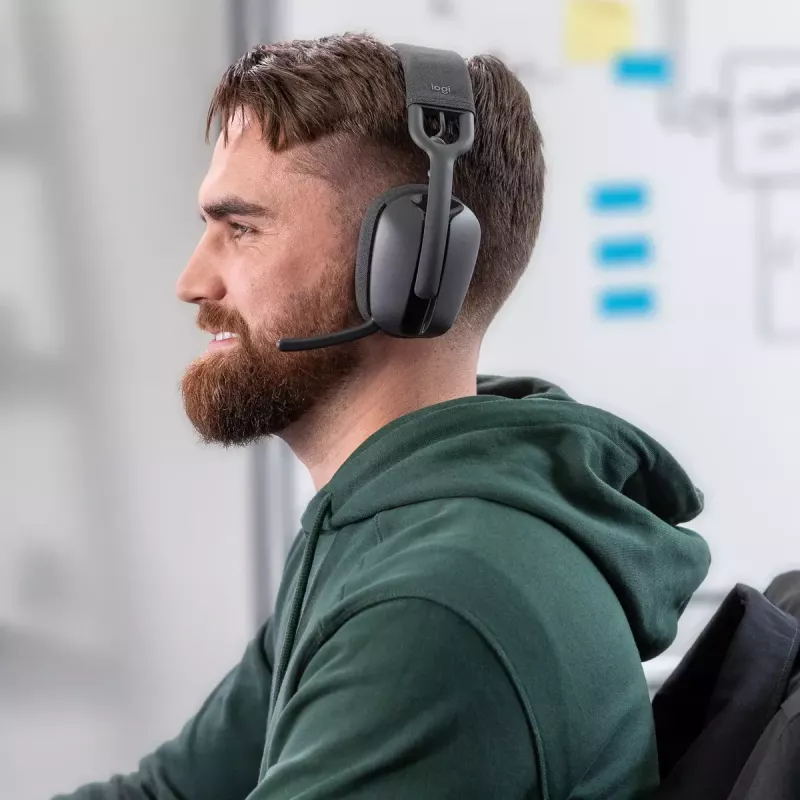 LOGITECH Headset - Zone Vibe 100 - Ασύρματο - Bluetooth - Γραφίτης