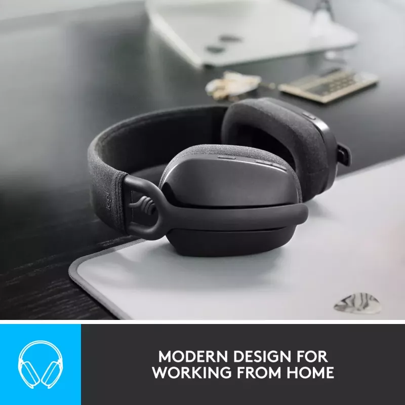 LOGITECH Headset - Zone Vibe 100 - Ασύρματο - Bluetooth - Γραφίτης