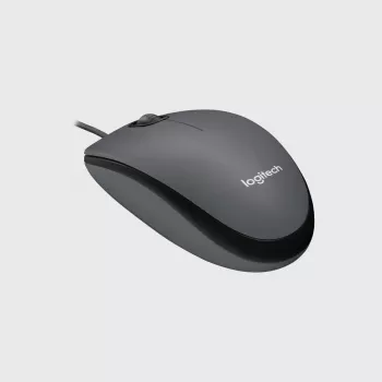 LOGITECH Ποντίκι M100 - USB - Μαύρο
