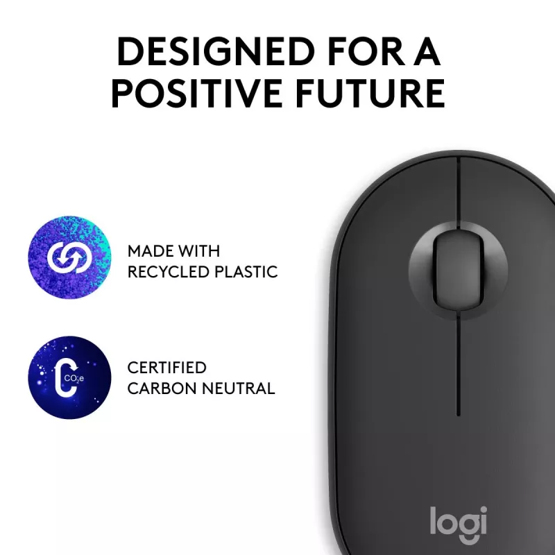 Ποντίκι Logitech M350S μαύρο USB οπτικό ασύρματο