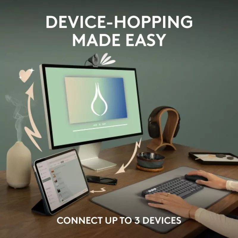 Ποντίκι Logitech M350S μαύρο USB οπτικό ασύρματο