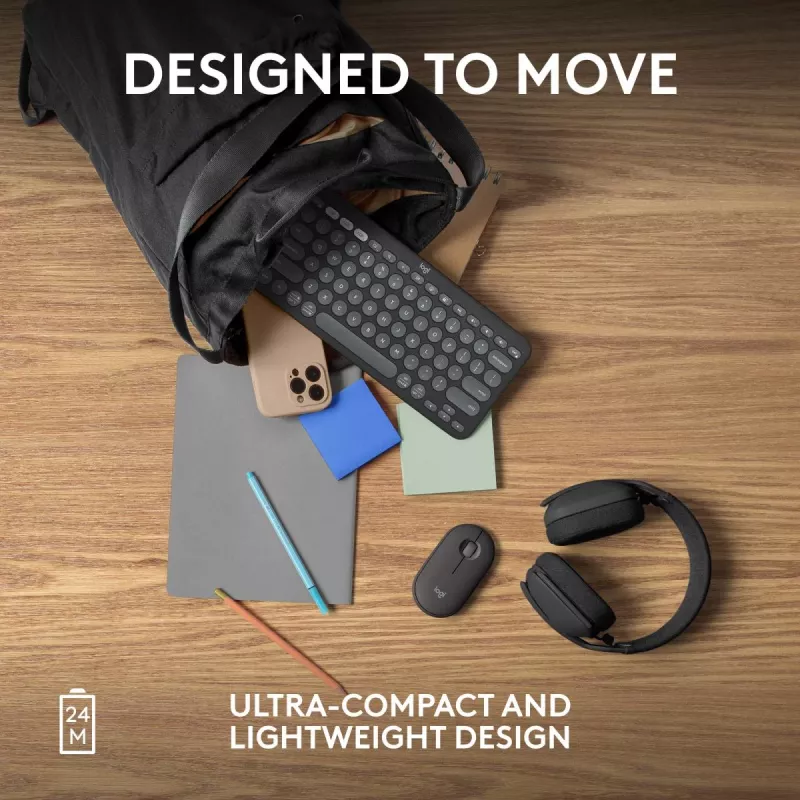 Ποντίκι Logitech M350S μαύρο USB οπτικό ασύρματο