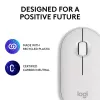 Ποντίκι Logitech M350S Λευκό USB Οπτικό Ασύρματο