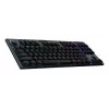 Logitech G G915 X LIGHTSPEED Πληκτρολόγιο Gaming USB RF Wireless Bluetooth QWERTY US International Μαύρο
