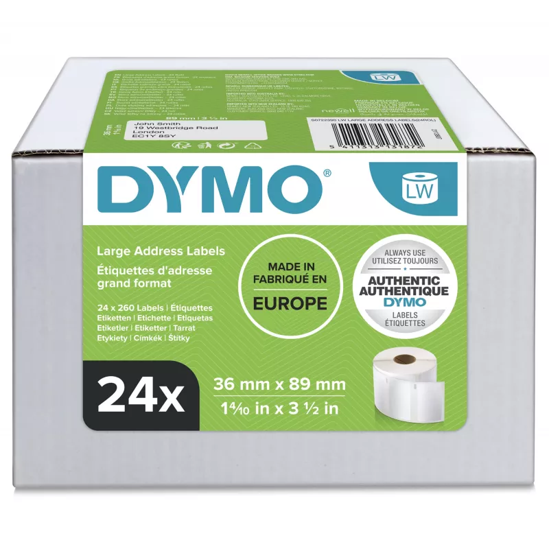 Αυτοκόλλητη Ετικέτα Εκτυπωτή DYMO Large Address Labels S0722390