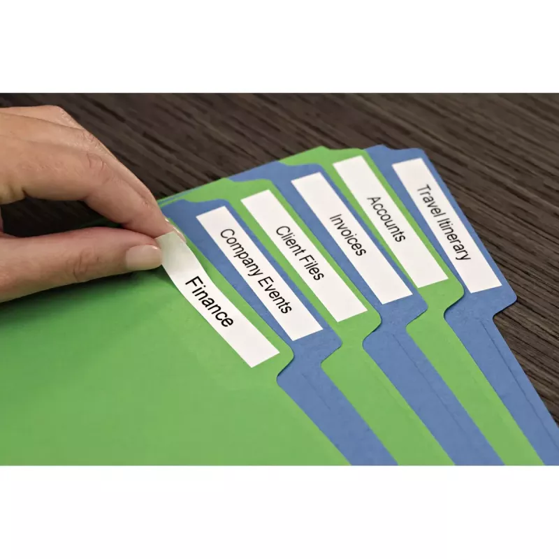 Label Tape DYMO D1 Durable Μαύρο σε Λευκό 12 mm