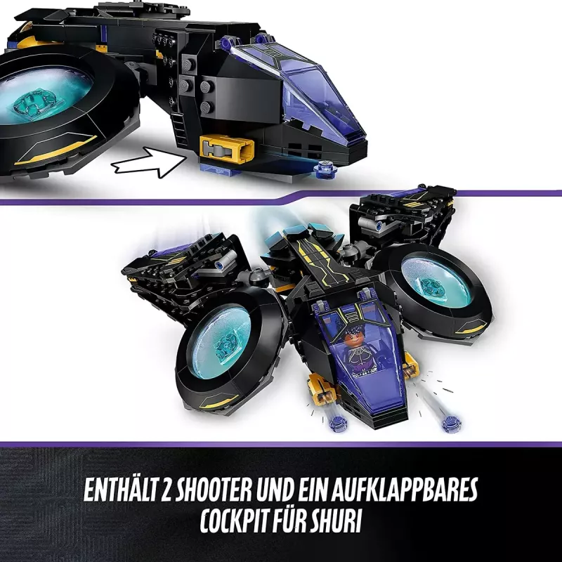 LEGO Marvel Σετ 76211 Shuris Schiff — παιχνίδι κατασκευής με μίνι φιγούρες