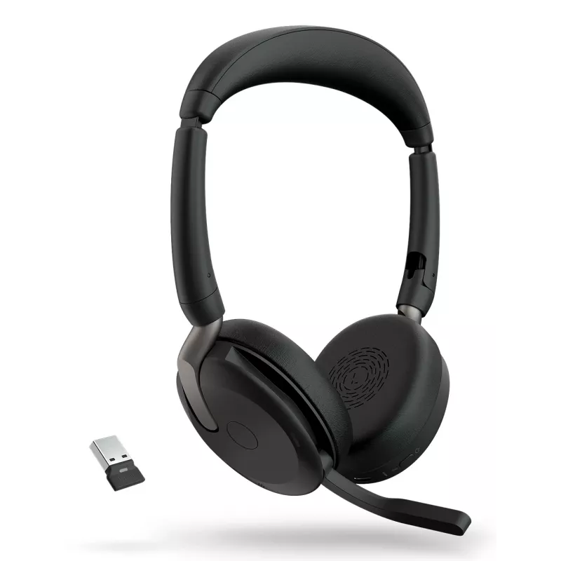 Jabra Evolve2 65 Flex - Link380a UC Stereo (Ασύρματη φόρτιση)