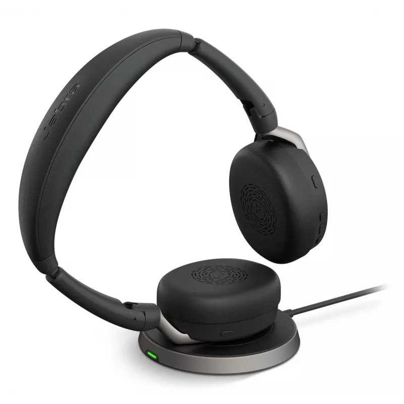Headset Jabra Evolve2 65 Flex - Link380c MS Stereo (Ασύρματη φόρτιση)