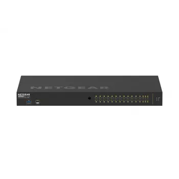 NETGEAR GSM4230P-100EUS Διακόπτης δικτύου Managed L2/L3 Gigabit Ethernet (10/100/1000) Power over Ethernet (PoE) 1U Μαύρο