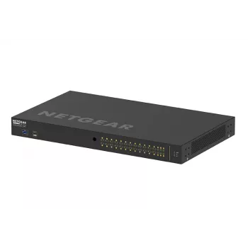 NETGEAR GSM4230P-100EUS Διακόπτης δικτύου Managed L2/L3 Gigabit Ethernet (10/100/1000) Power over Ethernet (PoE) 1U Μαύρο