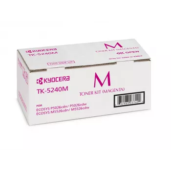 KYOCERA TK-5240M δοχείο τόνερ 1 τεμ. γνήσιο ματζέντα
