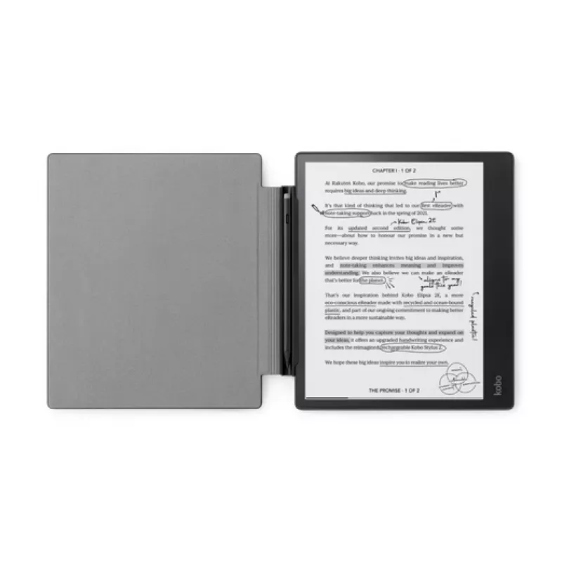 Flipcase Kobo N605-AC-BK-E-PU μαύρο 10.3 ίντσες