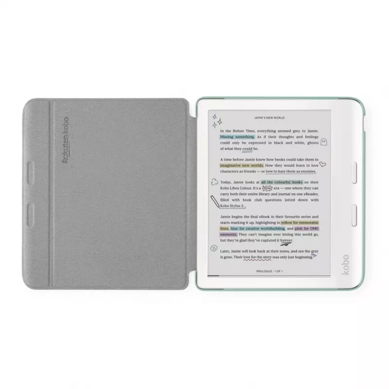 Folio Case Rakuten Kobo Basic SleepCover 17,8 cm πράσινο