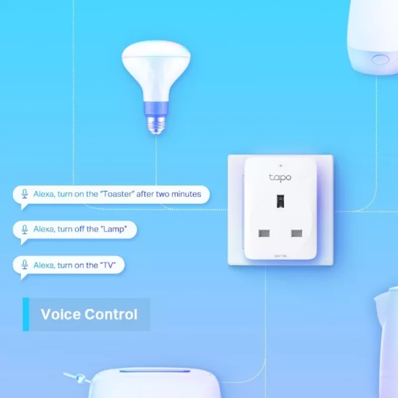 TP-Link Tapo Mini Smart Wi-Fi πρίζα