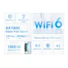 Πομποδέκτης & δέκτης δικτύου TP-Link AX1800 Wi-Fi 6