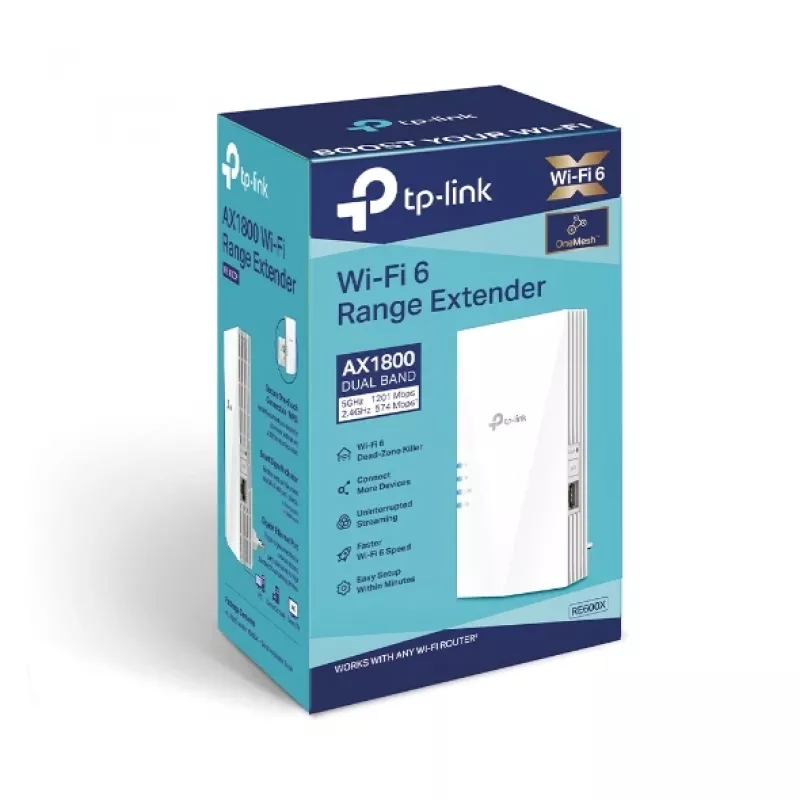 Πομποδέκτης & δέκτης δικτύου TP-Link AX1800 Wi-Fi 6