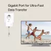 TP-Link TL-PA7017P PowerLine adapter δικτύου 1000 Mbit/s Ethernet LAN λευκό 1 τεμ.