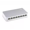TP-Link TL-SF1008D Unmanaged Fast Ethernet (10/100) λευκό