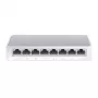 TP-Link TL-SF1008D Unmanaged Fast Ethernet (10/100) λευκό