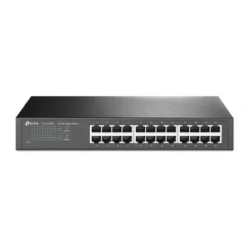TP-Link 24-Port Gigabit Desktop/Rackmount Δικτυακό Switch, Unmanaged, Gigabit Ethernet (10/100/1000), Vollduplex, Rackmontage