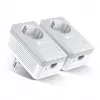 TP-Link Passthrough Powerline 600 Starter Kit, TL-PA4010PKIT, 600 Mbit/s