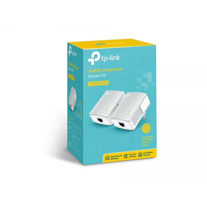 TP-Link TL-PA4010KIT 600 Mbit/s Ethernet LAN Λευκό 2 τεμ.