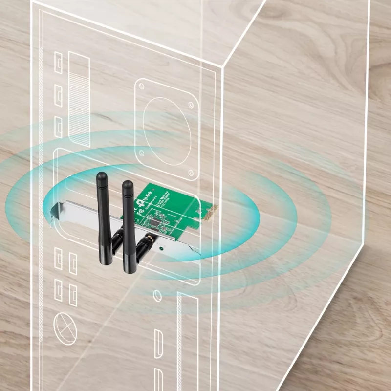 WLAN adapter TP-Link TL-WN881ND 300 Mbit/s Wireless N PCI Express