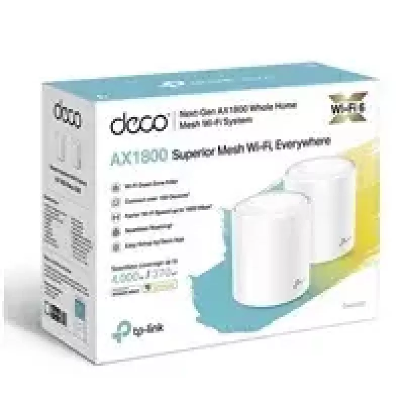 TP-Link AX1800 Whole Home Mesh Wi-Fi 6 System, συσκευασία 2 τεμ.