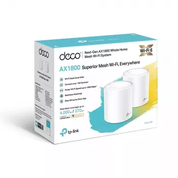 TP-Link AX1800 Whole Home Mesh Wi-Fi 6 System, συσκευασία 2 τεμ.